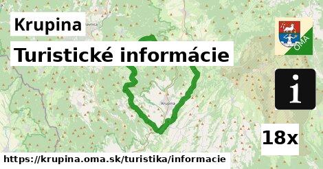 Turistické informácie, Krupina