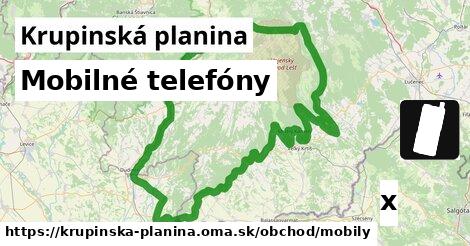 Mobilné telefóny, Krupinská planina
