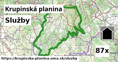 služby v Krupinská planina