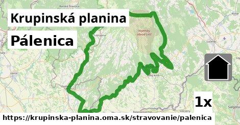 Pálenica, Krupinská planina