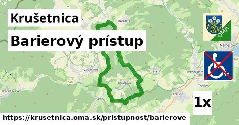 Barierový prístup, Krušetnica