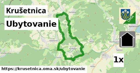 ubytovanie v Krušetnica