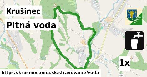 Pitná voda, Krušinec