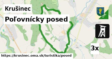 Poľovnícky posed, Krušinec