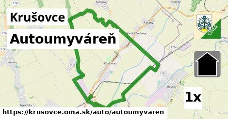 Autoumyváreň, Krušovce