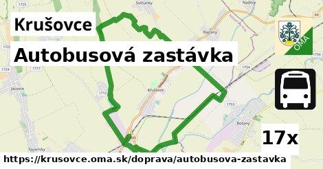 Autobusová zastávka, Krušovce