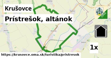 Prístrešok, altánok, Krušovce