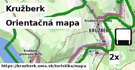 Orientačná mapa, Kružberk