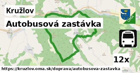 Autobusová zastávka, Kružlov