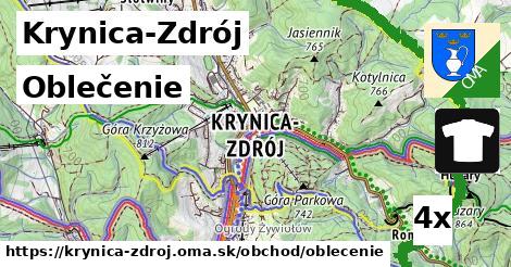 Oblečenie, Krynica-Zdrój