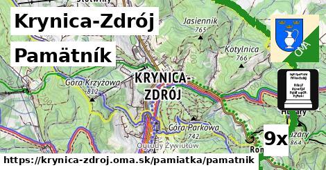 Pamätník, Krynica-Zdrój