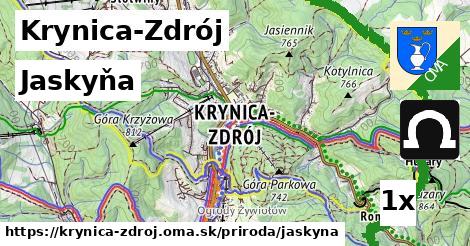 jaskyňa v Krynica-Zdrój