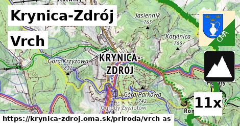 vrch v Krynica-Zdrój