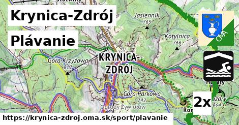 Plávanie, Krynica-Zdrój