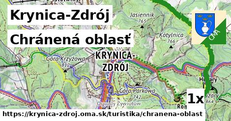 Chránená oblasť, Krynica-Zdrój