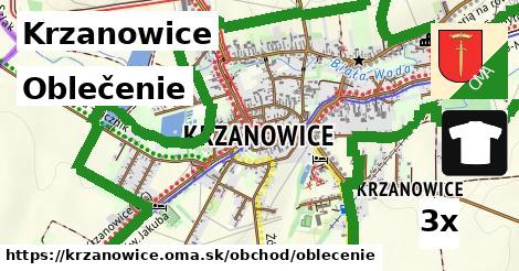 Oblečenie, Krzanowice