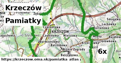 pamiatky v Krzeczów