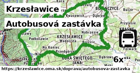 Autobusová zastávka, Krzesławice