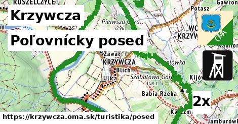 Poľovnícky posed, Krzywcza