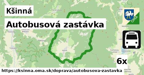 Autobusová zastávka, Kšinná