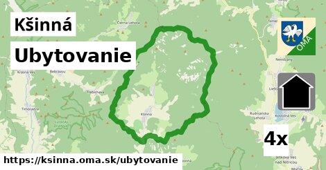 ubytovanie v Kšinná