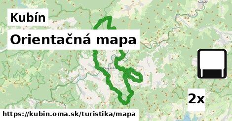 Orientačná mapa, Kubín