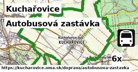 Autobusová zastávka, Kuchařovice