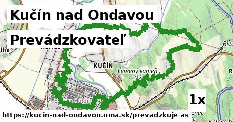 prevádzkovateľ v Kučín nad Ondavou