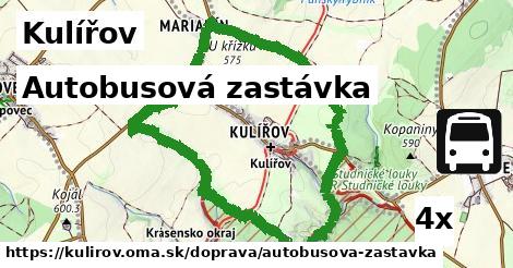 Autobusová zastávka, Kulířov