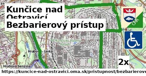 Bezbarierový prístup, Kunčice nad Ostravicí