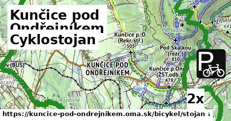 Cyklostojan, Kunčice pod Ondřejníkem