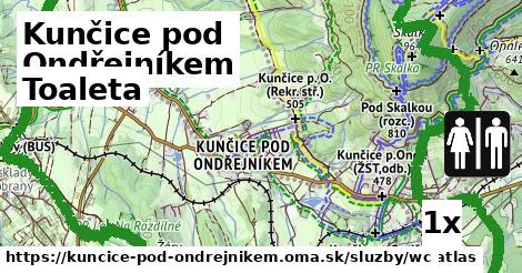 Toaleta, Kunčice pod Ondřejníkem