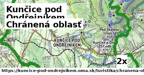 Chránená oblasť, Kunčice pod Ondřejníkem