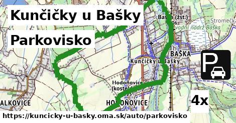 Parkovisko, Kunčičky u Bašky