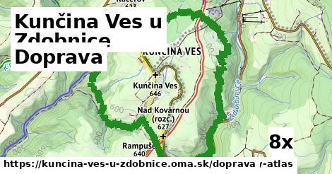 doprava v Kunčina Ves u Zdobnice