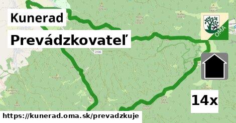 prevádzkovateľ v Kunerad