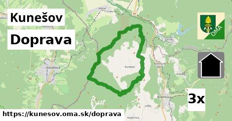 doprava v Kunešov