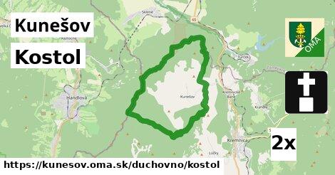 Kostol, Kunešov