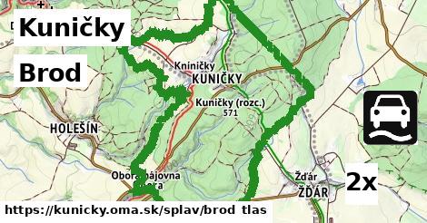 Brod, Kuničky