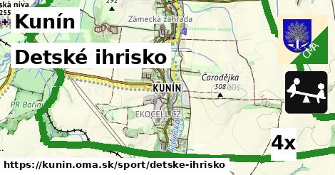 Detské ihrisko, Kunín