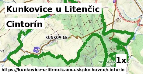 Cintorín, Kunkovice u Litenčic