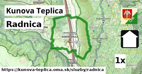 Radnica, Kunova Teplica