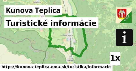 Turistické informácie, Kunova Teplica