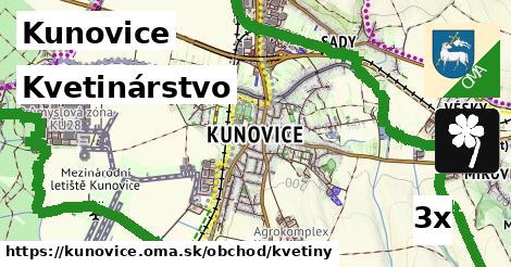 Kvetinárstvo, Kunovice