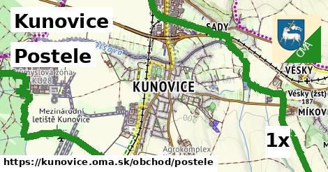 Postele, Kunovice