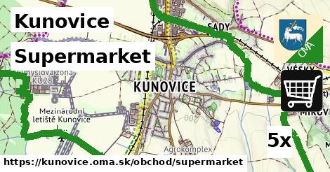 supermarket v Kunovice