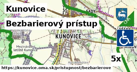 Bezbarierový prístup, Kunovice