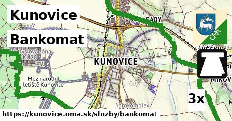 bankomat v Kunovice