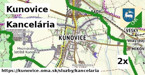 Kancelária, Kunovice