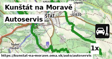 autoservis v Kunštát na Moravě